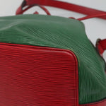 Louis Vuitton Bicolor Petit Noe Handbag Epi Leather - image 9