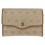 Christian Dior Vintage Honeycomb Flap Crossbody Bag Canvas and Leather - image 1