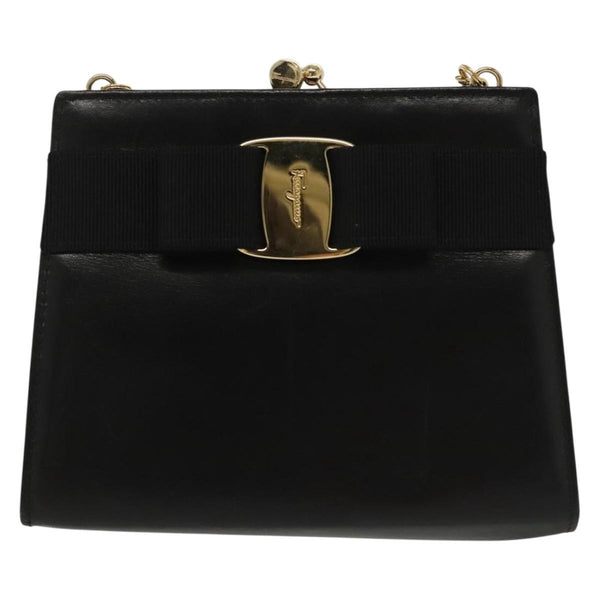 Salvatore Ferragamo Vala Shoulder Bag Leather - image 1