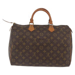 Louis Vuitton Speedy Handbag Monogram Canvas 35 - image 2
