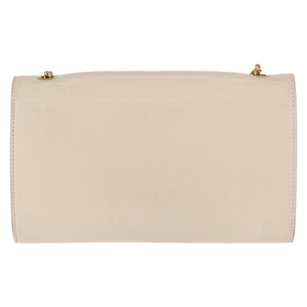Chloe Chain Flap Crossbody Bag Leather