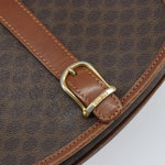 Celine Vintage Macadam Shoulder Bag Canvas and Leather - image 17