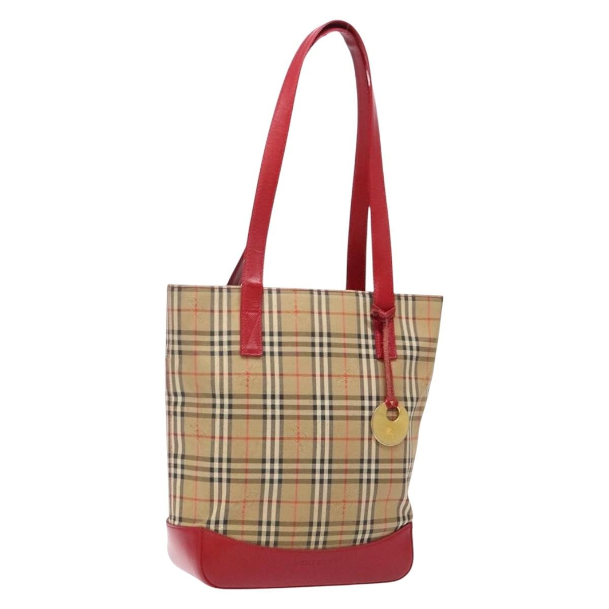 Burberry Nova Check Tote canvas check pattern Small - image 1