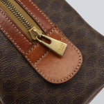 Celine Vintage Macadam Handbag Canvas and Leather - image 16