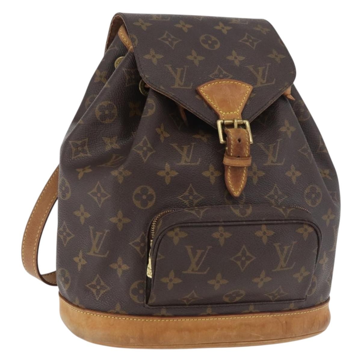 Louis Vuitton Vintage Montsouris Backpack Monogram Canvas MM - image 1