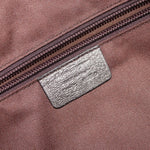 Salvatore Ferragamo Gancini Buckle Shoulder Bag Leather Large - image 6
