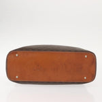 Celine Vintage Macadam Handbag Canvas and Leather - image 14