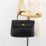 Bally Vintage Handbag Quilted Leather - image 13