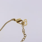 Christian Dior Vintage Logo Round Pendant Necklace Metal - image 9