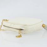 Chanel Vintage Diamond Tassel Crossbody Quilted Lambskin Small - image 4