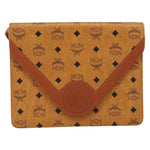 MCM Visetos Shoulder bag Canvas and Leather - image 17