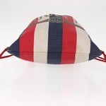 Gucci Logo Drawstring Backpack Striped Canvas Large - image 14