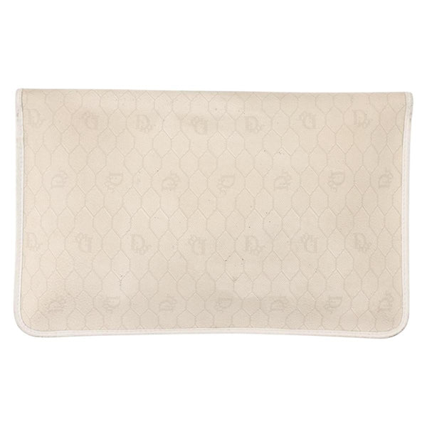 Christian Dior Vintage honeycomb clutch Canvas
