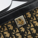 Christian Dior Vintage Trotter Shoulder Bag Canvas medium - image 12
