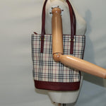 Burberry Nova Check Tote Canvas and Leather - image 13