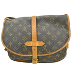 Louis Vuitton Saumur Handbag Monogram Canvas 30 - image 2