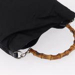 Gucci Vintage Bamboo Shoulder Bag Canvas - image 16