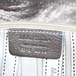 Salvatore Ferragamo Gancini handbag Leather - image 6