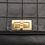 Chanel Chocolate Bar Accordion Reissue Flap Bag Quilted Lambskin East West - image 13