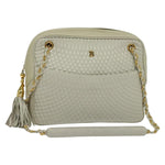 Bally Vintage Chain Shoulder Bag Quilted Leather - image 1