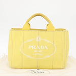Prada Canapa Convertible Tote Canvas Small - image 13