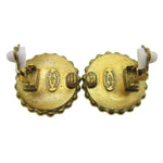 Chanel CC Round Earrings Metal - image 4