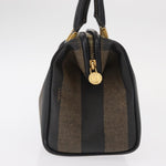 Fendi Vintage Pequin Convertible Boston Bag Coated Canvas Small - image 4