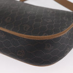 Christian Dior Vintage Honeycomb Flap Crossbody Bag Canvas and Leather - image 10