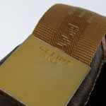 Celine Vintage Macadam Shoulder Bag Canvas and Leather - image 13