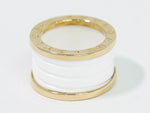 Bvlgari B.Zero1 Three Band Ring 18K Yellow Gold and Ceramic - image 9