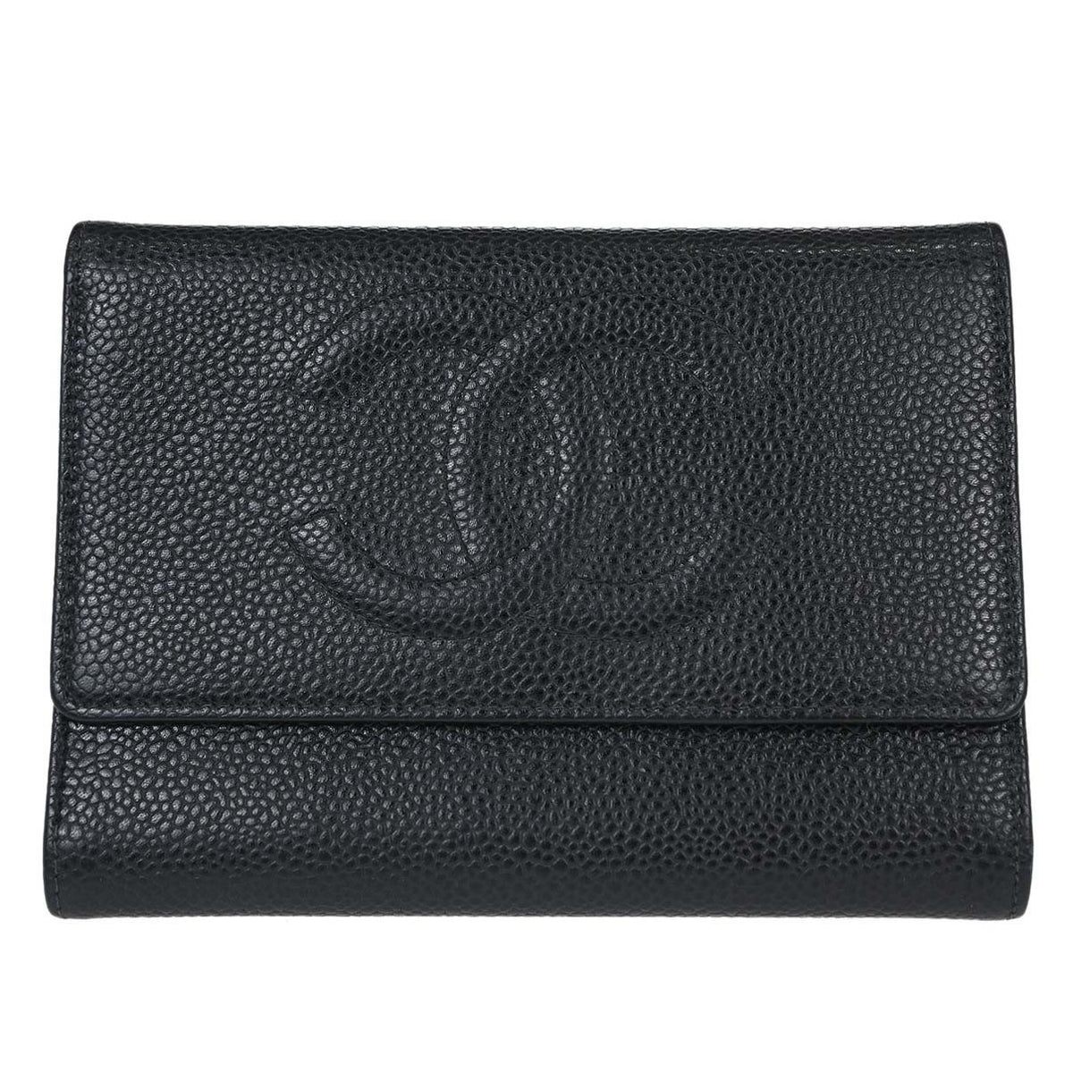 Chanel Timeless CC French Wallet Caviar Long - image 1