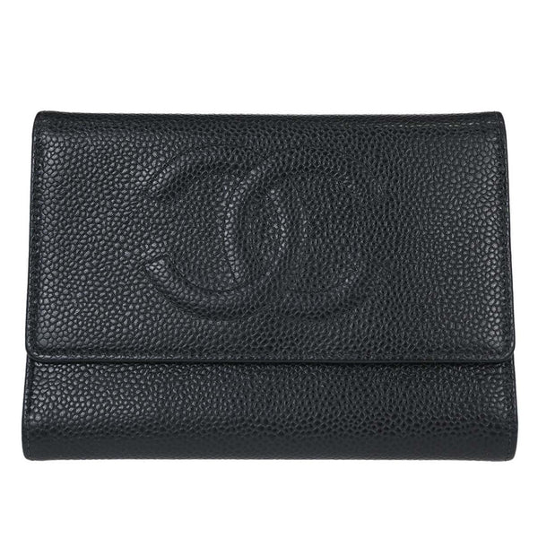 Chanel Timeless CC French Wallet Caviar Long - image 1