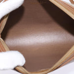 Christian Dior Vintage Honeycomb Shoulder Bag Canvas and Leather - image 5