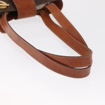 Celine Vintage Macadam Shoulder Bag Canvas and Leather - image 8