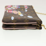 Louis Vuitton Double Zip Pochette Limited Edition Vivienne Xmas Monogram Canvas - image 4