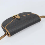 Christian Dior Vintage Honeycomb Shoulder Bag Canvas and Leather - image 14