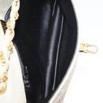 Bally Vintage Chain Shoulder Bag Quilted Leather - image 5