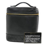 Chanel Vintage Cosmetic Case Quilted Lambskin Medium - image 1