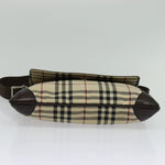 Burberry Vintage Flap Crossbody Bag Haymarket Canvas - image 15