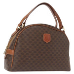Celine Vintage Macadam Handbag Canvas and Leather - image 1