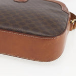 Celine Vintage Macadam Shoulder Bag Canvas and Leather - image 9