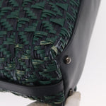 Chanel Convertible Chain Bowler Bag Woven Calfskin Small - image 9