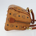 MCM Visetos Handbag Canvas and Leather - image 3