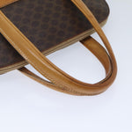 Celine Vintage Macadam Handbag Canvas and Leather - image 8
