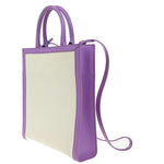 Celine Vertical Cabas Tote Canvas with Leather Small - image 4