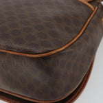 Celine Vintage Macadam Shoulder Bag Canvas and Leather - image 10