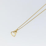 Christian Dior CD Heart Necklace Metal - image 13
