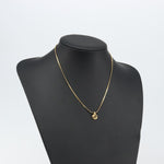 Christian Dior CD Round Pendant Necklace Metal - image 9