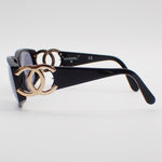 Chanel Logo CC Sunglasses Plastic - image 3