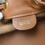 Gucci Vintage Bamboo Sling Backpack Leather Large - image 6